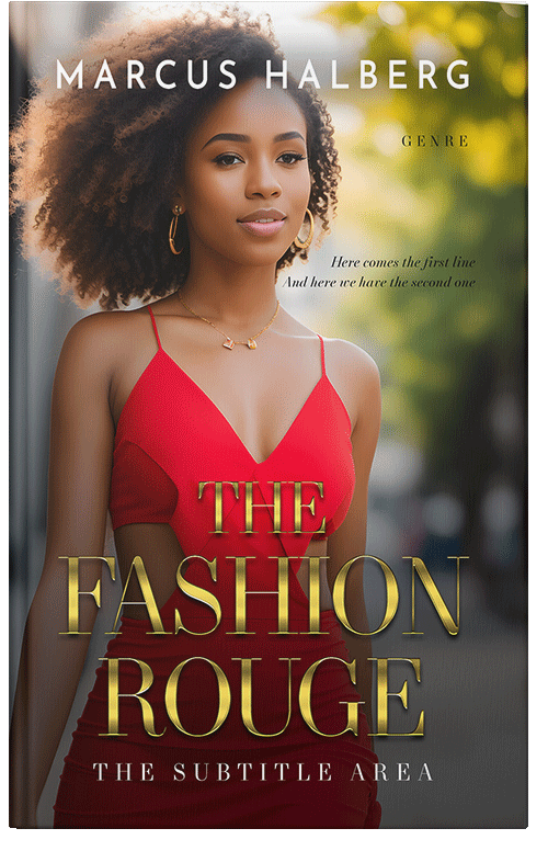 Front view of Premade Romance Book Cover - Saddle