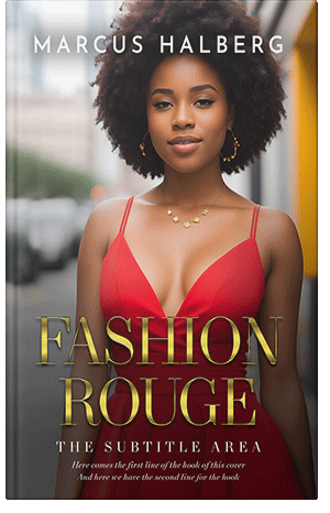 Premade Book Cover Crater Brown