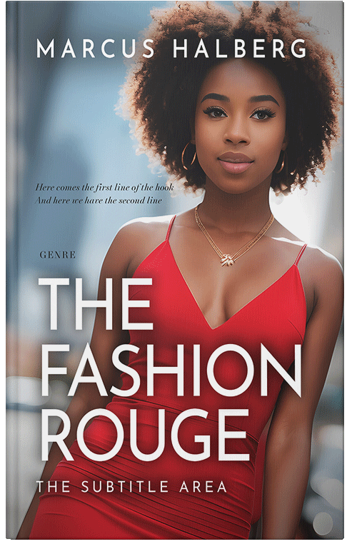 Front view of Premade Chick Lit Book Cover - Spicy Mix