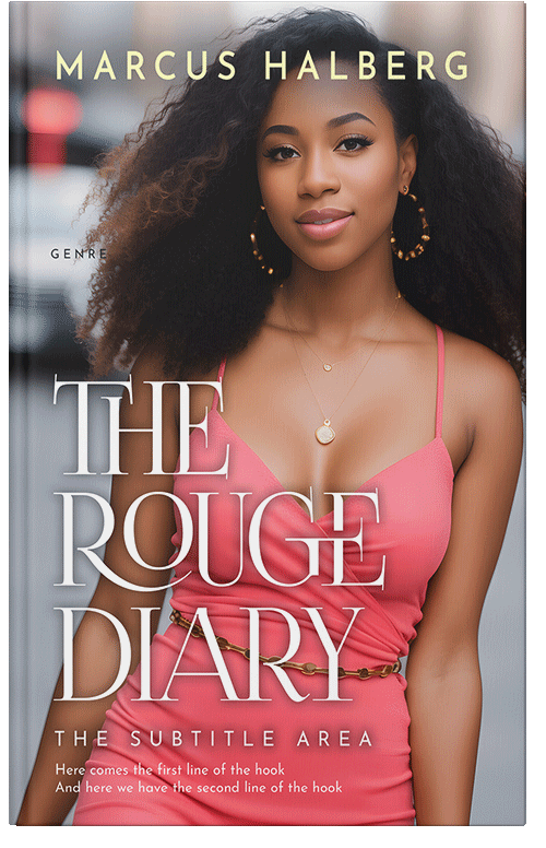 Front view of Premade Romance Book Cover - Contessa