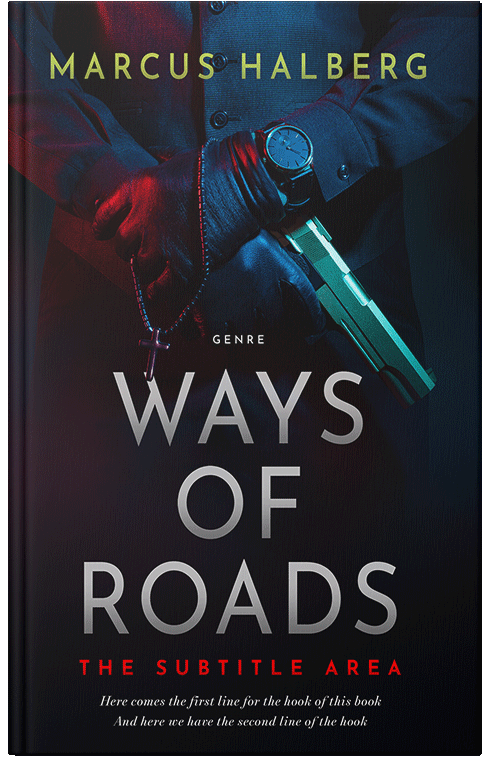 Front view of Premade Mystery & Thriller & Suspense Book Cover - Vulcan