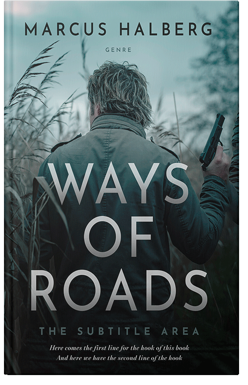 Front view of Premade Mystery & Thriller & Suspense Book Cover - Tower Gray