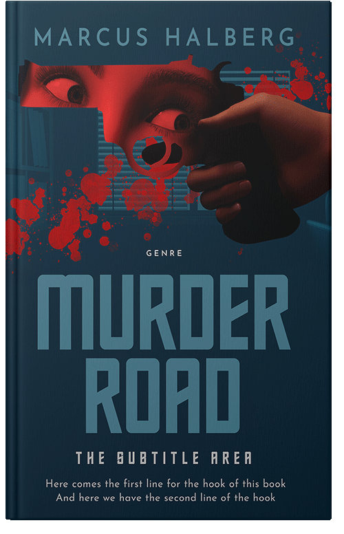 Front view of Premade Mystery & Thriller & Suspense Book Cover - Firefly