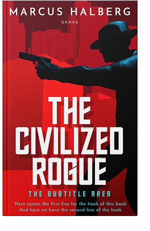 Pre Made Book Cover Aztec