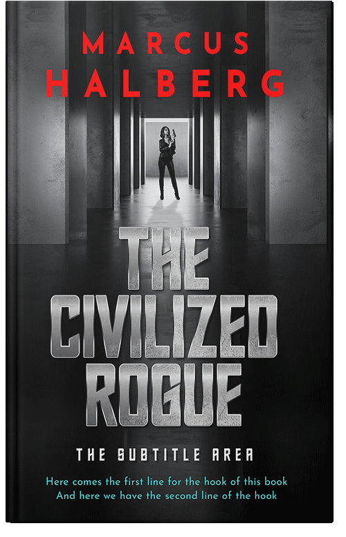 Front view of Premade Mystery & Thriller & Suspense Book Cover - Thatch