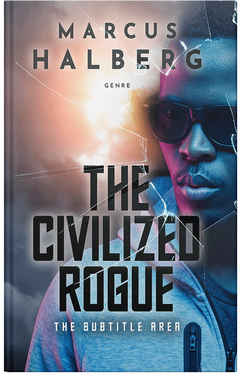 Front view of Premade Mystery & Thriller & Suspense Book Cover - Pickled Bluewood