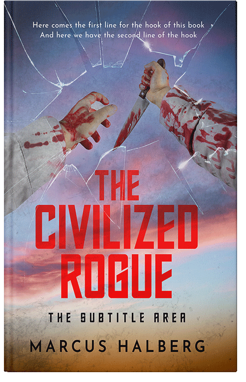 Front view of Premade Mystery & Thriller & Suspense Book Cover - Mamba