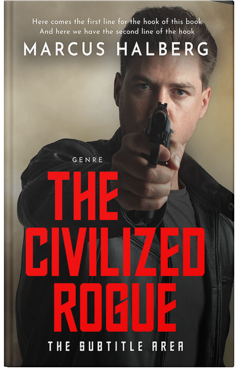 Front view of Premade Mystery & Thriller & Suspense Book Cover - Dune