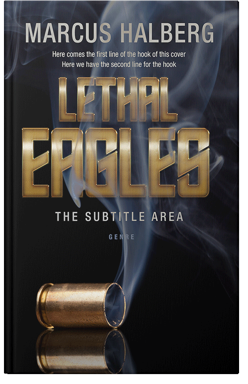 Front view of Premade Mystery & Thriller & Suspense Book Cover - Mongoose