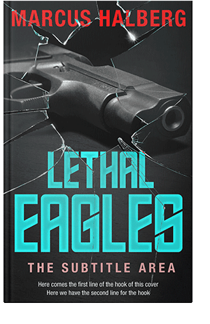 Pre Made Book Cover Shark