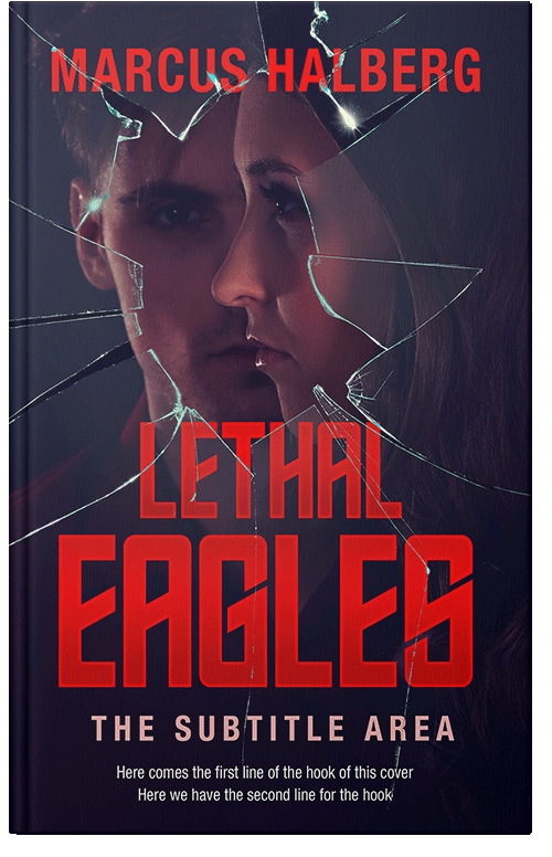 Front view of Premade Mystery & Thriller & Suspense Book Cover - Revolver