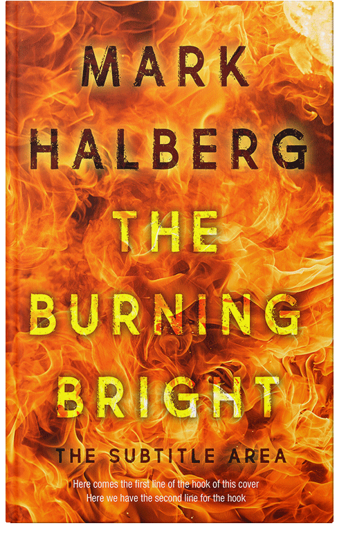 Front view of Premade Apocalyptica Book Cover - Christine