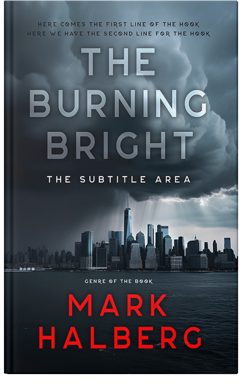 Front view of Premade Mystery & Thriller & Suspense Book Cover - Mirage