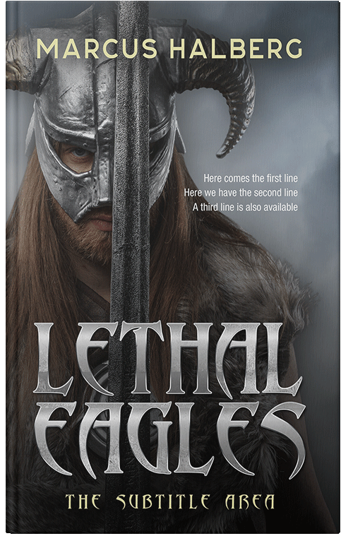 Front view of Premade Apocalyptica Book Cover - Dune