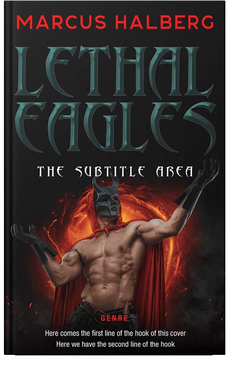 Front view of Cod Gray #27306 - Premade Fantasy Book Cover | BookCoverZone