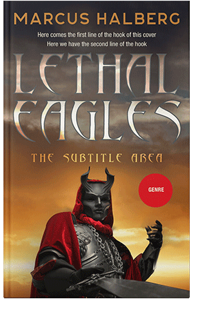 Pre Made Book Cover Tobacco Brown