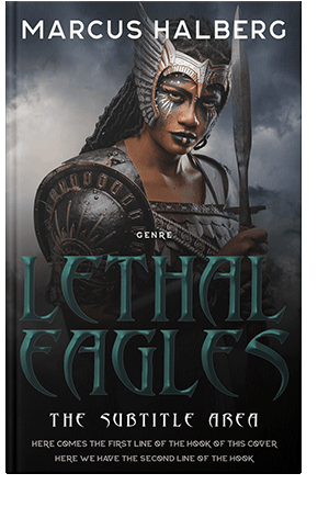 Pre Made Book Cover Shark