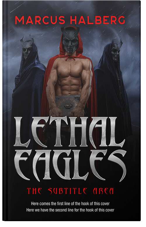 Front view of Premade Fantasy Book Cover - Quicksand