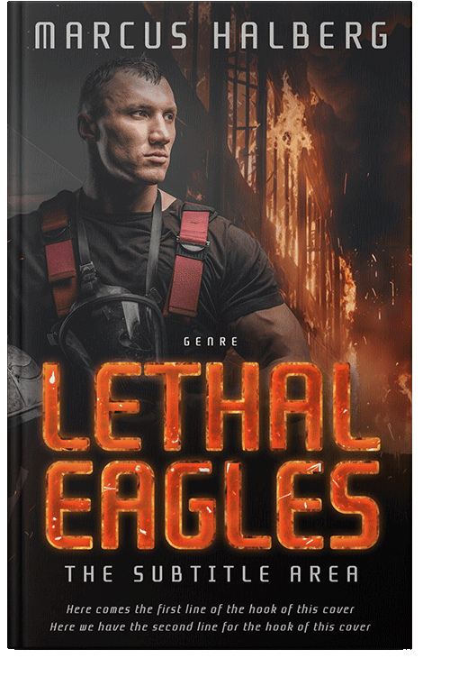 Front view of Brown Rust #27323 - Premade Mystery & Thriller & Suspense Book Cover