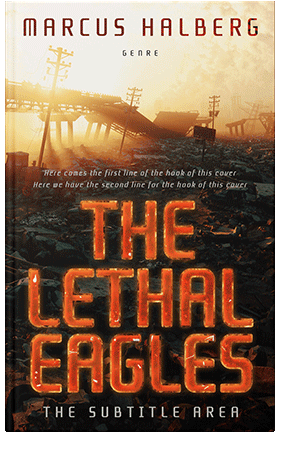 Pre Made Book Cover Chalky