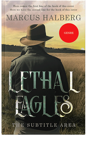 Pre Made Book Cover Calico