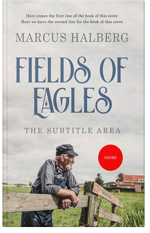 Front view of Premade Western Book Cover - Westar