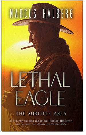 Pre Made Book Cover Golden Dream