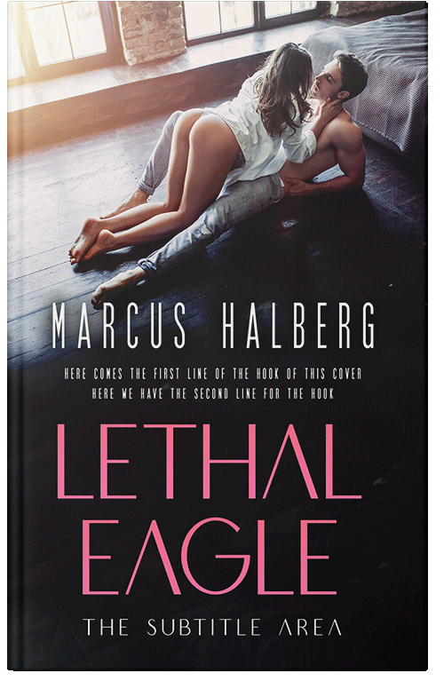 Front view of Premade Erotica Book Cover - Thunder