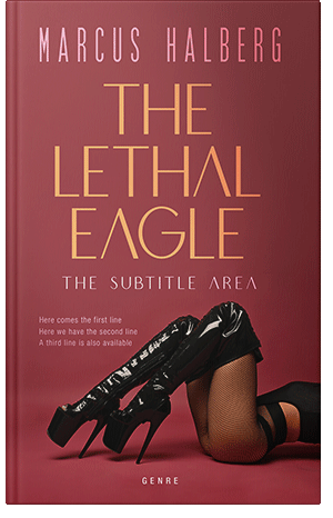 Premade Book Cover Stiletto