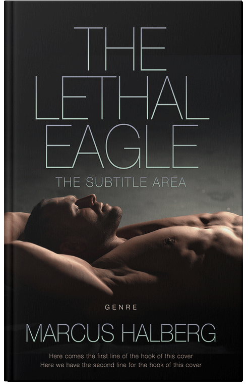 Front view of Premade Erotica Book Cover - Cod Gray