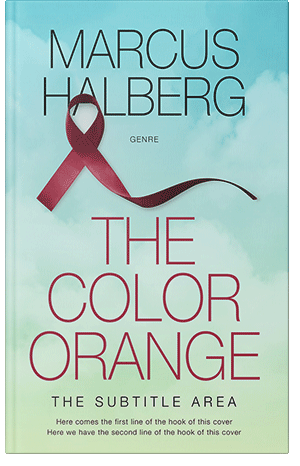 Premade Book Cover Jagged Ice