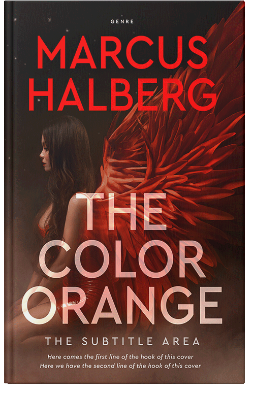 Front view of Premade Fantasy Book Cover - Paco