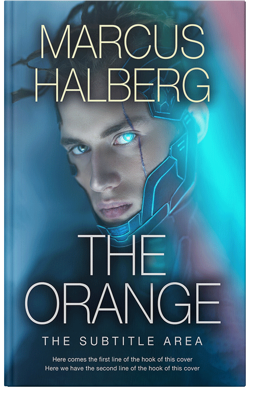 Front view of Premade Science Fiction Book Cover - Elephant