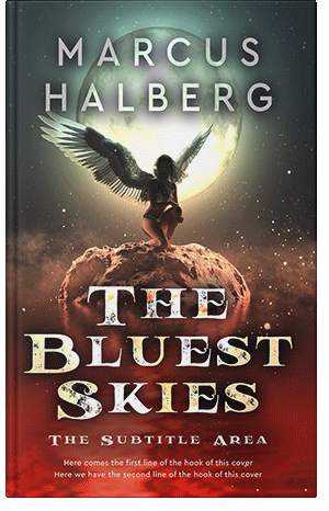 Premade Book Cover Rock