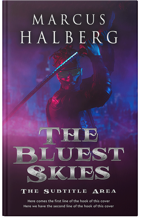 Front view of Premade Action & Adventure Book Cover - Tamarind