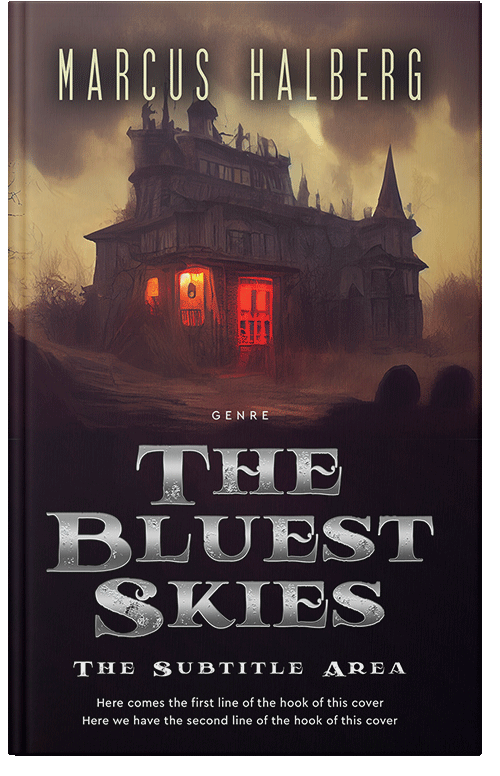 Front view of Premade Horror Book Cover - Gondola