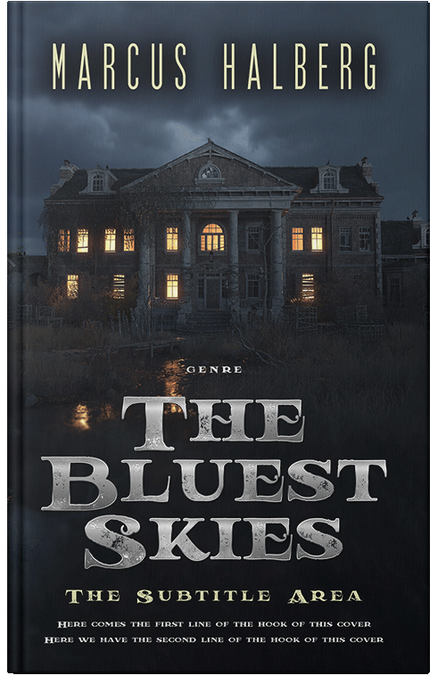 Front view of Premade Mystery & Thriller & Suspense Book Cover - Mirage