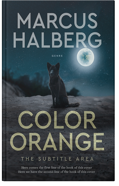 Front view of Premade Horror Book Cover - Mirage