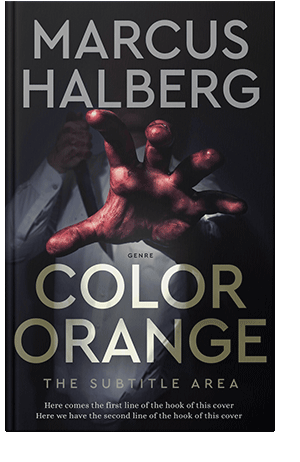 Pre Made Book Cover Martini