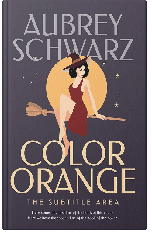 Front view of Premade Horror Book Cover - Mortar