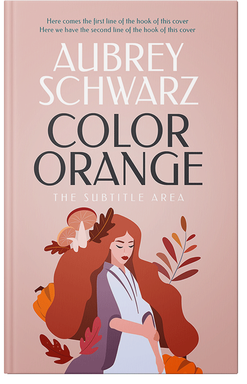 Front view of Premade Chick Lit Book Cover - Cavern Pink