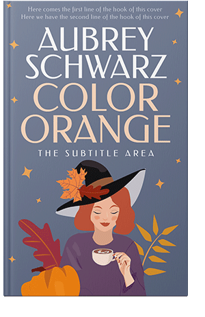 Pre Made Book Cover Slate Gray