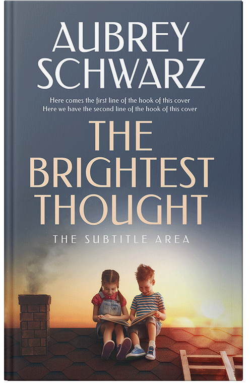 Front view of Premade Education Book Cover - River Bed