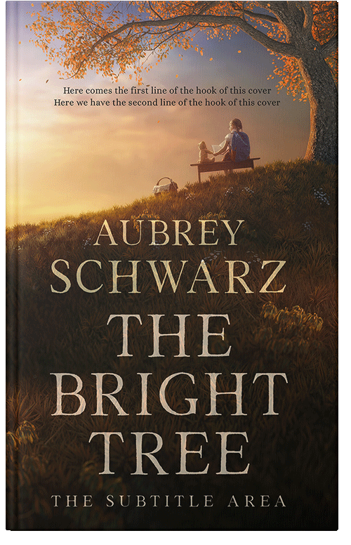 Front view of Premade Family & Parenting Book Cover - Tumbleweed