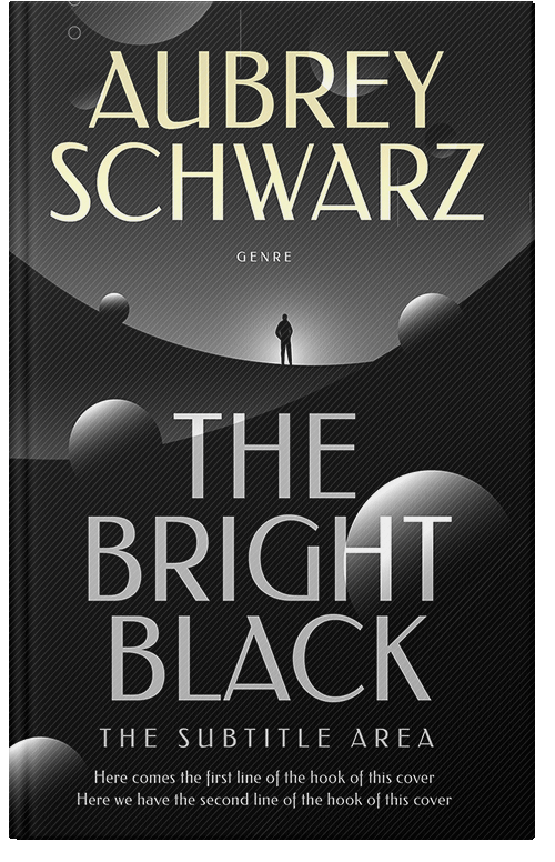 Front view of Premade Health & Mind & Body Book Cover - Cod Gray