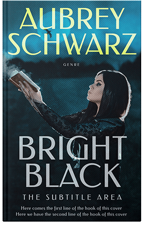 Pre Made Book Cover Coriander