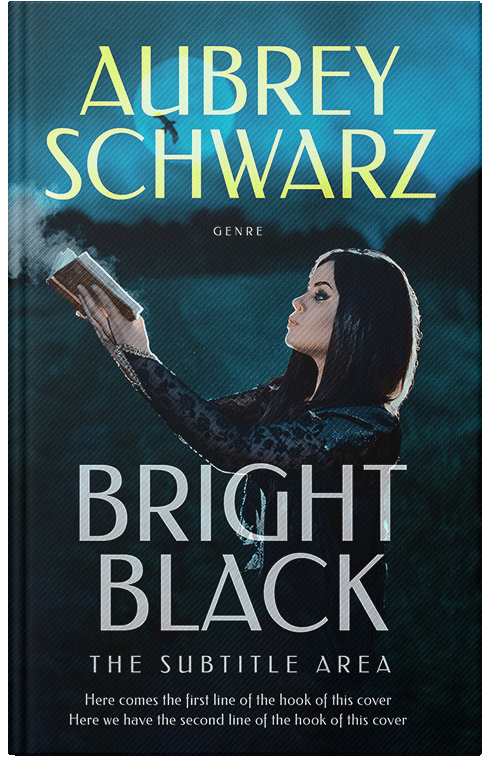 Front view of Premade Paranormal & Urban Book Cover - Coriander