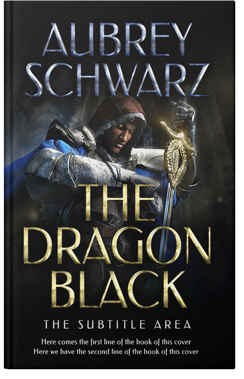 Front view of Premade Fantasy Book Cover - Woodsmoke