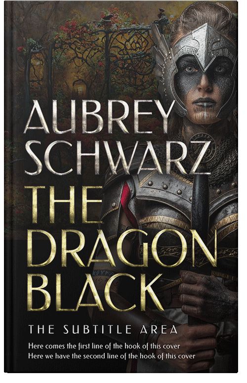 Front view of Premade Fantasy Book Cover - Zeus