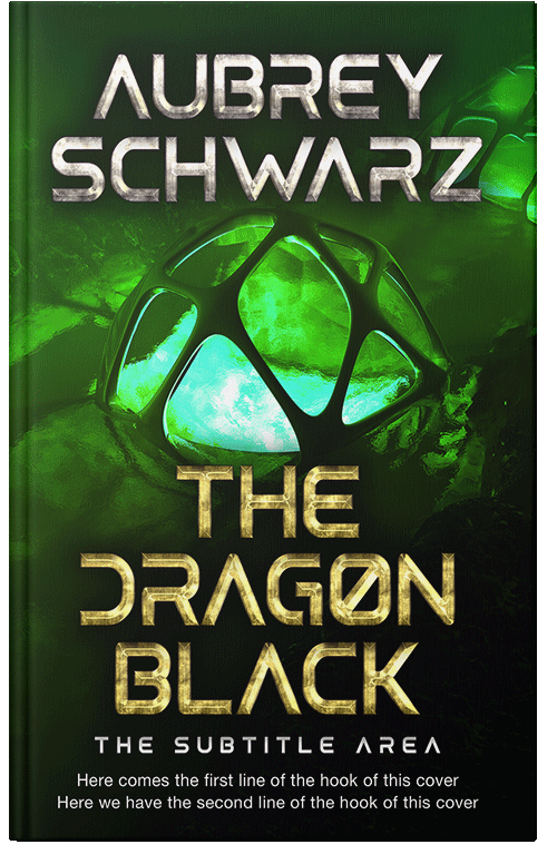 Front view of Premade Science Fiction Book Cover - Black Forest